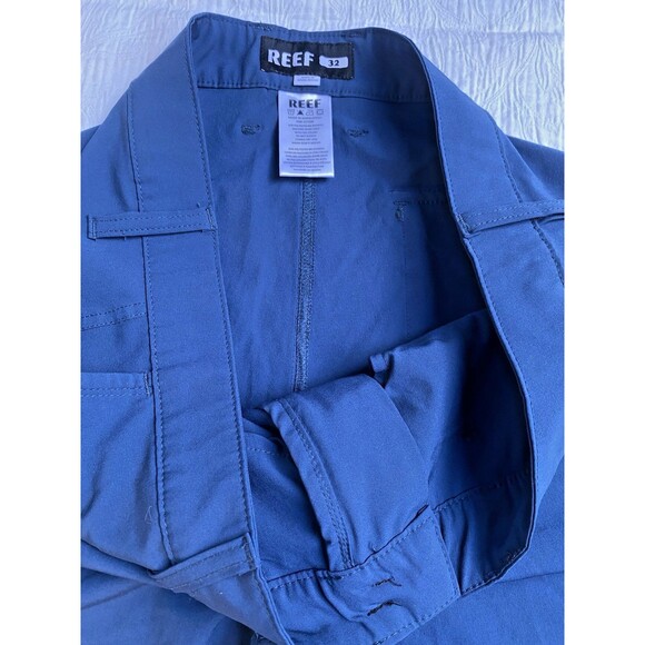 Reef Men's Medford Hyper Flex Lightweight Button Zip Walk Board Shorts- Size 32- - Picture 7 of 14